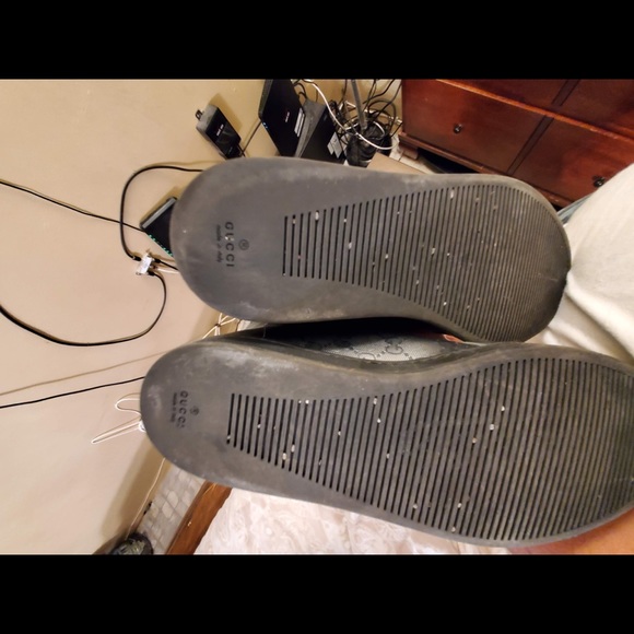 Gucci high top sneakers in platinum grey - Picture 4 of 8